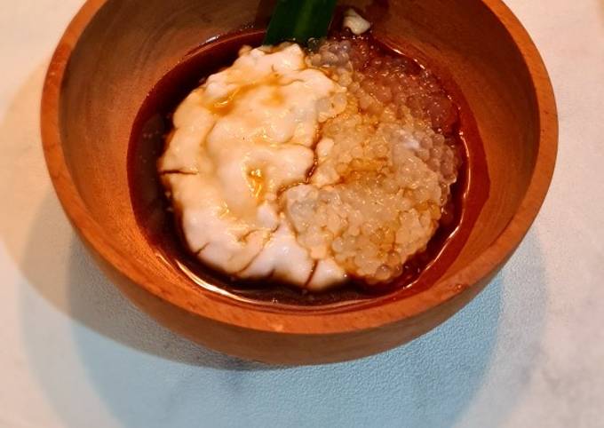 Resep Bubur sumsum lembut 1:10 dan mutiara yang Sempurna