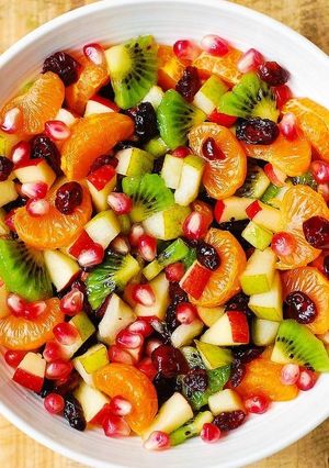 Gyümölcssaláta recept fotója