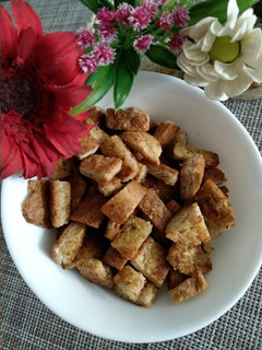 Una foto de Picatostes o Crutones de pan