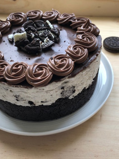 Una foto de Cheesecake de Oreo