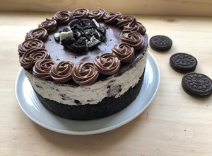 Una foto de Cheesecake de Oreo