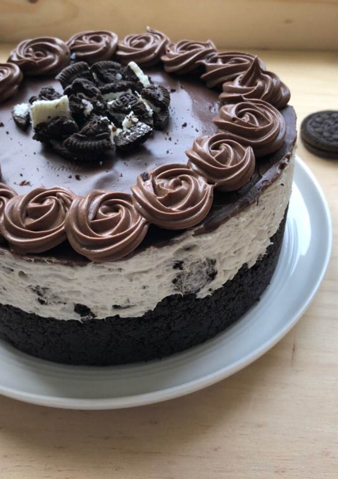 Una foto de Cheesecake de Oreo