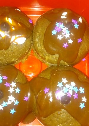 Una foto de Magdalenas gigantes y chocolatosas