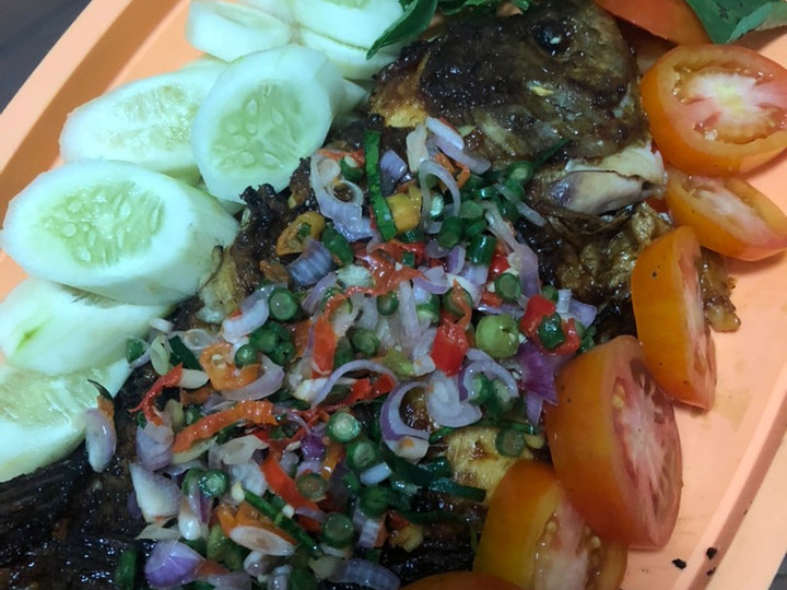 Cara Buat Gurame bakar sambel matah🐟 Ekonomis Untuk Dijual