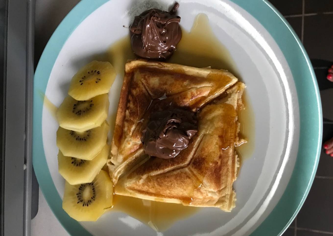 Pancakes with Nutella