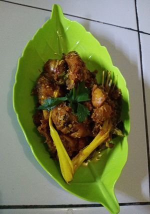 Foto resep Ayam goreng bumbu kuning