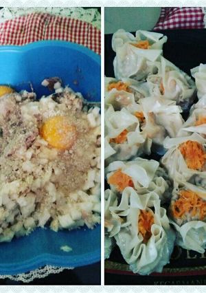 Foto resep Somay ikan tengiri dan ayam