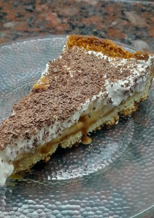 Una foto de 🍌 Tarta Banana Split 🍫