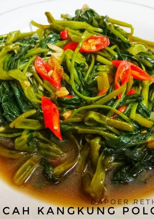Foto resep Cah Kangkung Polos