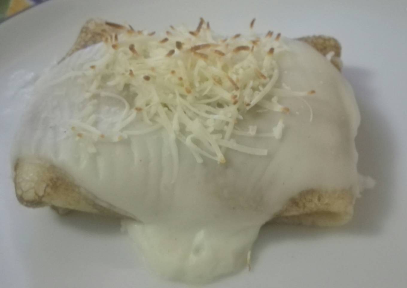 Crepes de acelgas y queso fresco