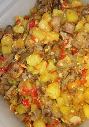 Foto resep Sambel goreng kentang hati