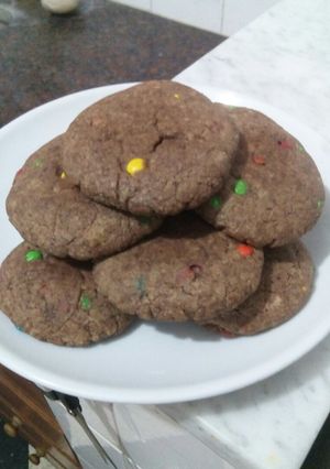 Una foto de Galletas choco- rocklets