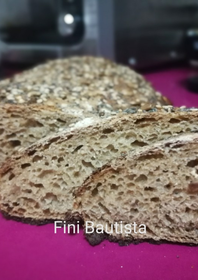 Una foto de Pan de espelta integral100%
