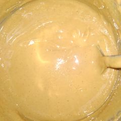 A picture of Home-made peanut butter.