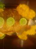 Cachama frita al ajo