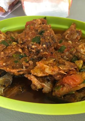 Foto resep Ikan asin saos pedas (resep mama)