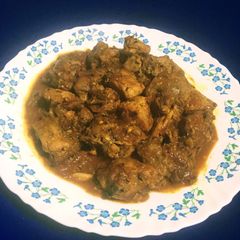 A picture of Easy Peasy Chicken Curry.
