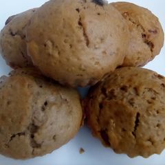 Whole wheat muffins with groundnuts A picture of Whole wheat muffins with groundnuts.