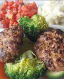 Tortitas de carne molida