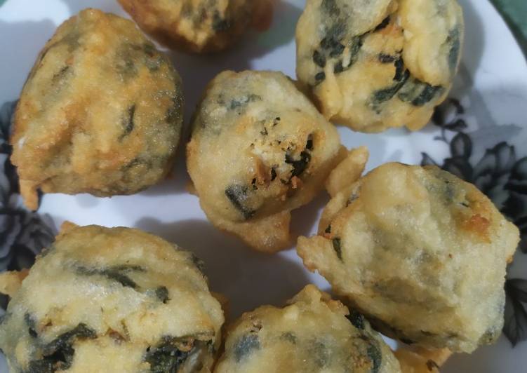 Rolade tahu daun singkong