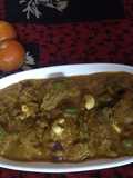 কাজু ক্যাপ্সিকাম চিকেন(kaju capsicum chicken recipe in Bengali)