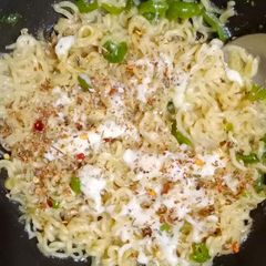 Veg cheeze maggi A picture of Veg cheeze maggi.