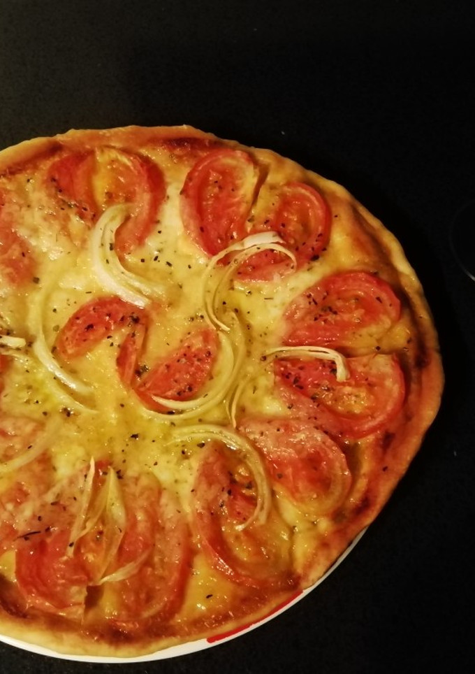 Una foto de Pizza light