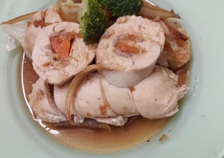 Resep Ayam Roll Saus Jepang – menu diet yang Enak