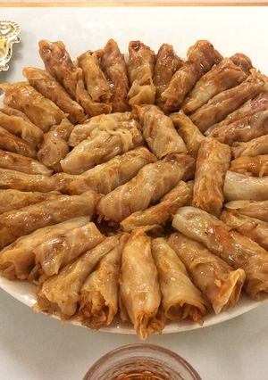 صورة لوصفة محشي الكرنب او الملفوف