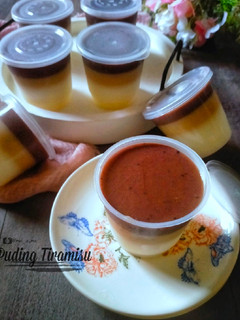Foto resep Puding Tiramisu
