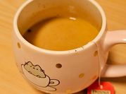 Gambar teh kunyit bubuk