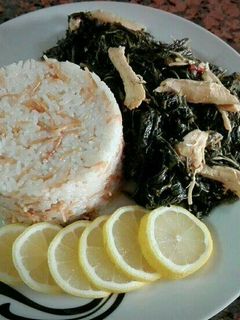 صورة لوصفة ملوخية ورز