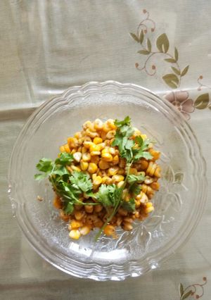 A picture of Chatpata Corn Chaat.