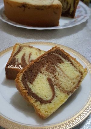 Foto resep Marmer / Marble Cake pak sahak