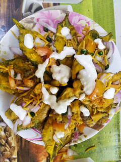 पालक चाट (palak chaat recipe in Hindi) रेसिपी मुख्य फोटो