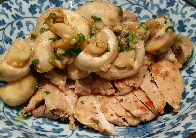 Cara Memasak Stik daging dan jamur kancing butter Farah Quinn