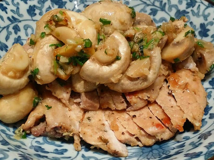 Cara Memasak Stik daging dan jamur kancing butter Farah Quinn