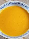 Red curry squash soup