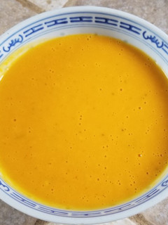A picture of Red curry squash soup.