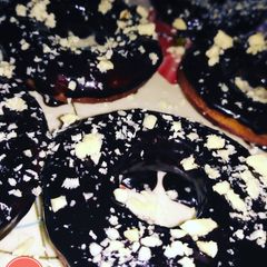 Chocolate doughnut A picture of Chocolate doughnut.