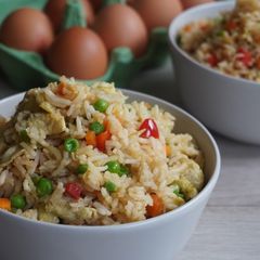A picture of Egg Fried rice.