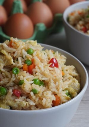 A picture of Egg Fried rice.