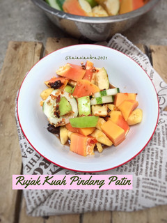 Foto resep Rujak Kuah Pindang Patin