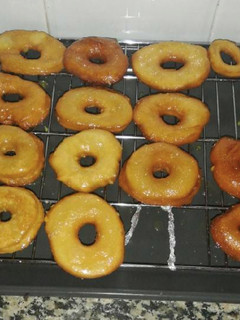 Una foto de Donuts caseros