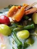 Sayur Lodeh + Ikan Asin Goreng