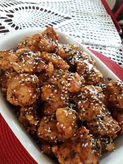 O poză a rețetei Pui dulce acrișor (rețetă asiatică).