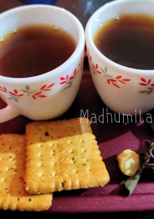 A picture of Tulsi Ginger Green Chai.