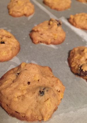 Foto resep 039. Cookies Crunch Kismis
