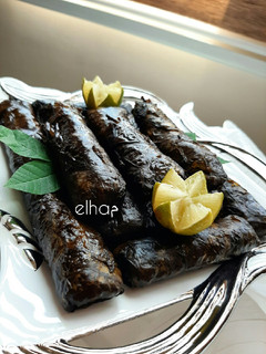 عکسی از دستور دلمه برگ مو