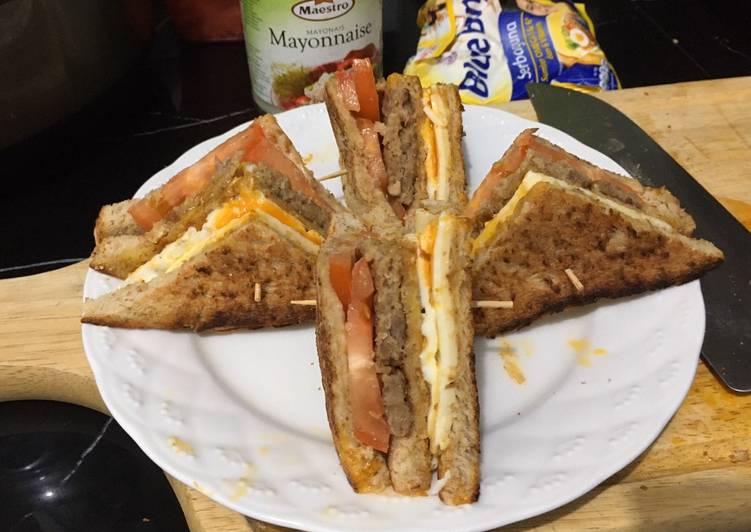 Resep Club Sandwich Ala Chef Turnip Anti Gagal